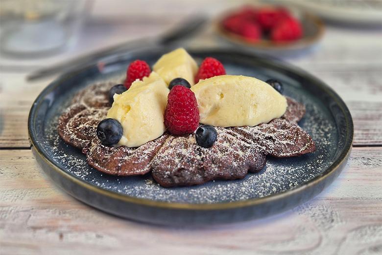 Schokoladen Waffel