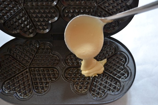 Einfache Waffeln