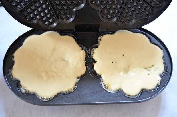 Einfache Waffeln