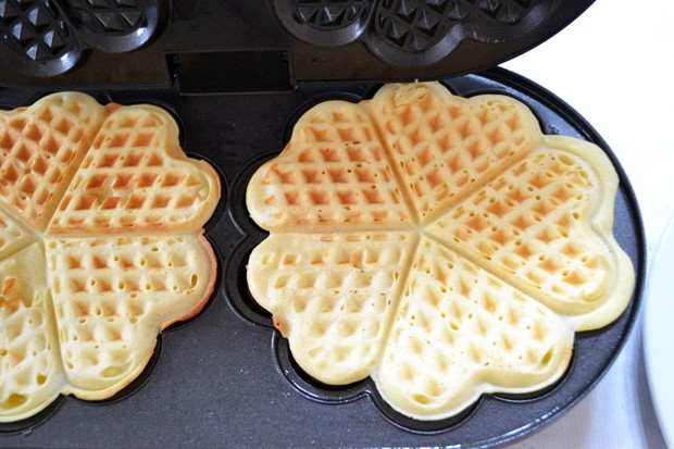 Einfache Waffeln