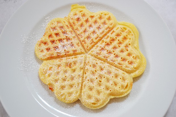 Einfache Waffeln