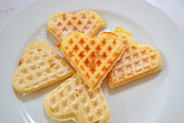 Einfache Waffeln