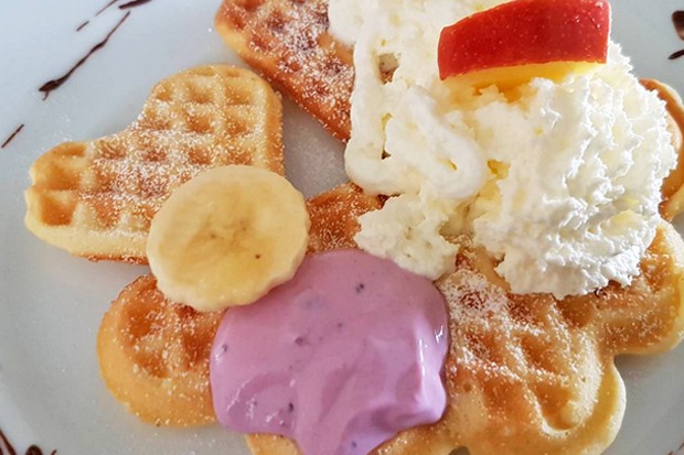 Einfache Waffeln