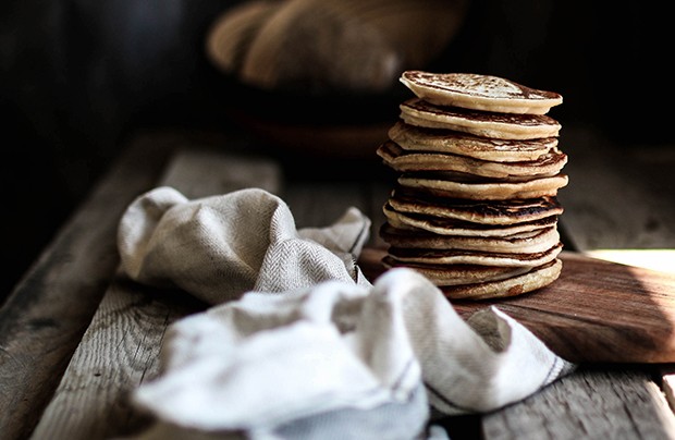 Yams Pfannkuchen