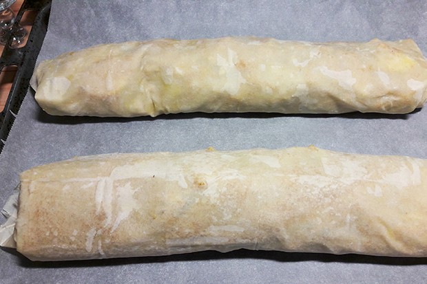 Apfelstrudel saftig und süß