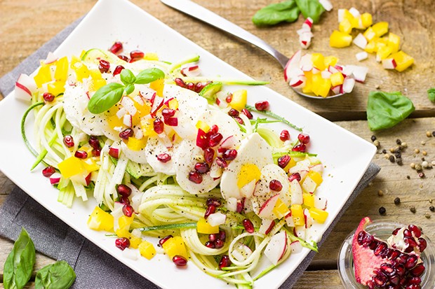 Bunte Zoodles im Sommer!