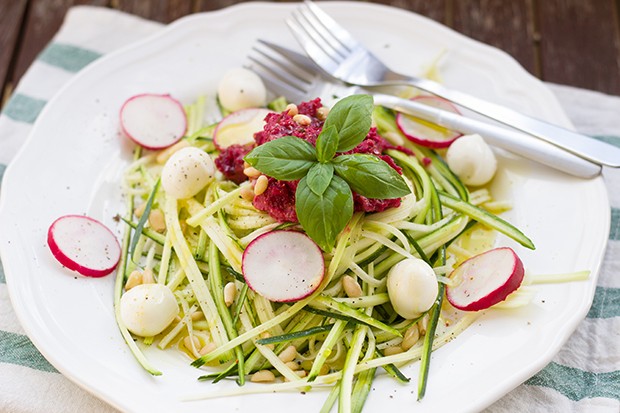 Bunte Zoodles im Sommer!