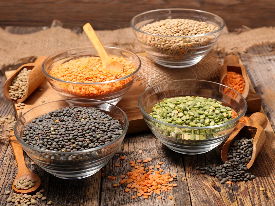 Linsen kochen