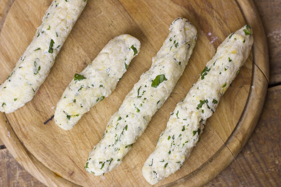 Topfen-Gnocchi mit Bärlauch