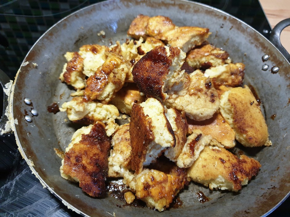 Karamellisierter Kaiserschmarren