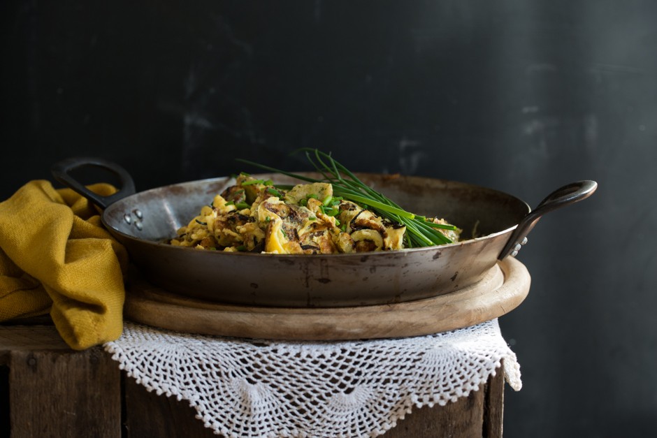 Knödel mit Ei