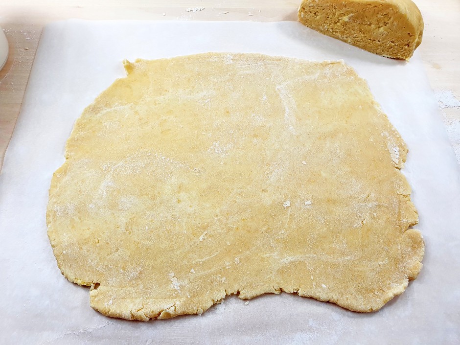 Gedeckter Apfelkuchen