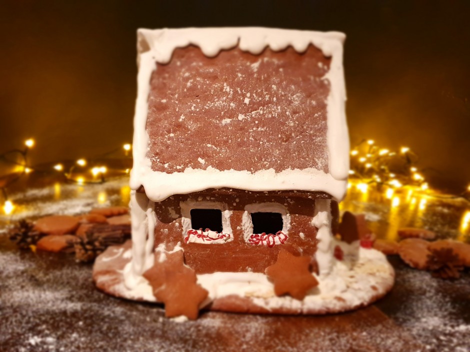 Lebkuchenhaus selbstgemacht