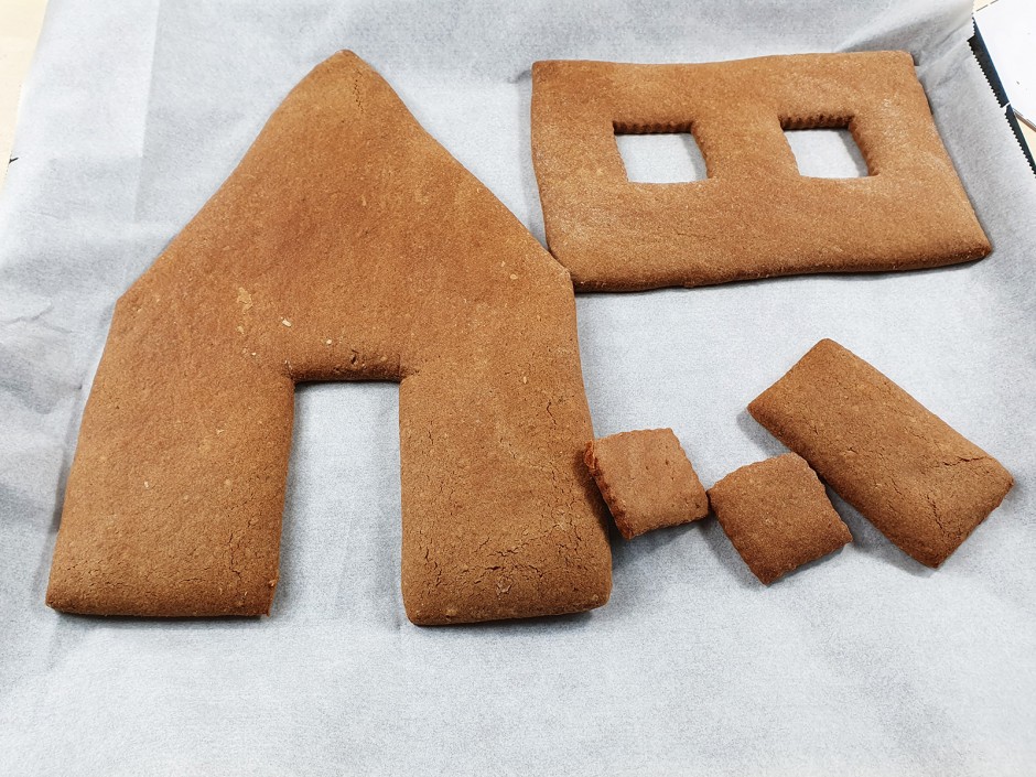 Lebkuchenhaus selbstgemacht
