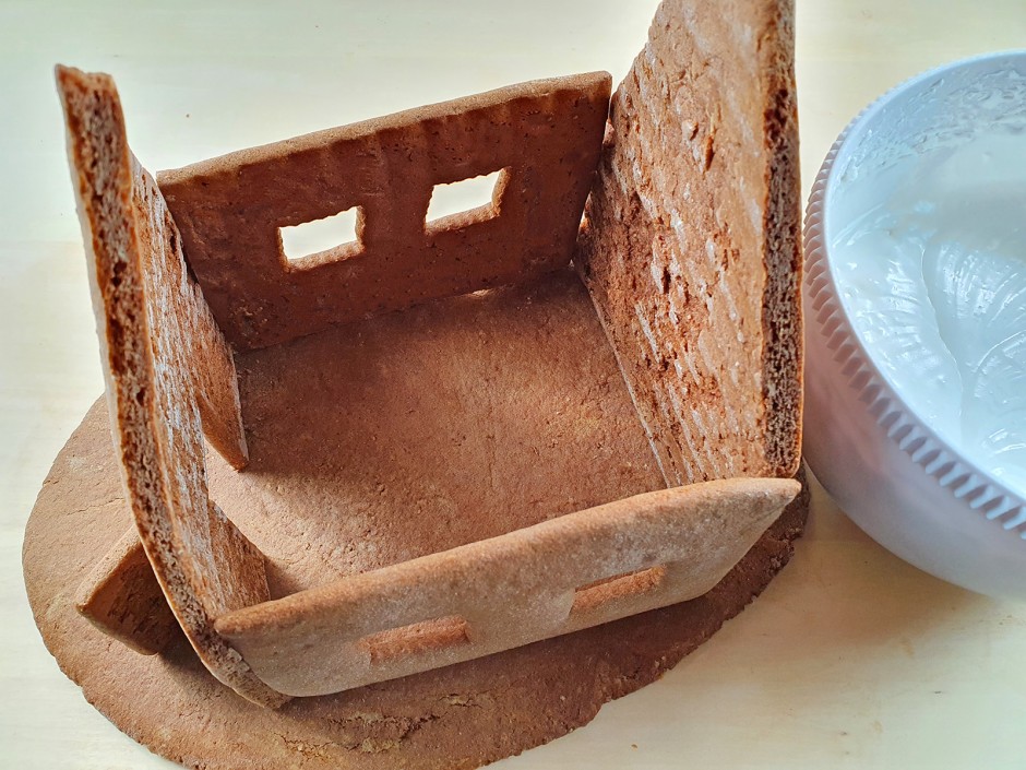 Lebkuchenhaus selbstgemacht