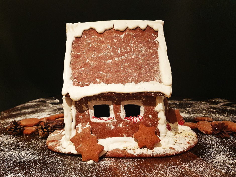Lebkuchenhaus selbstgemacht
