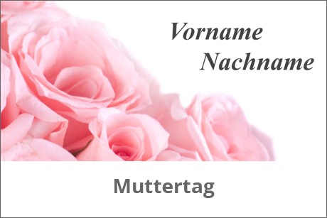 Tischkarten Muttertag