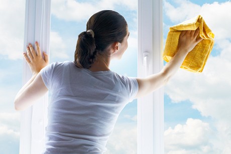 Fenster putzen ohne Streifen