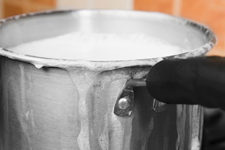 So kocht Milch nicht über