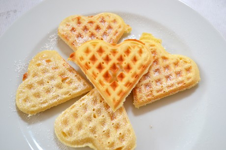 Einfache Waffeln