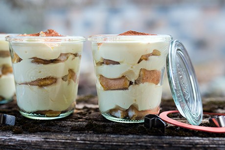 Tiramisu mit Kaffeelikör