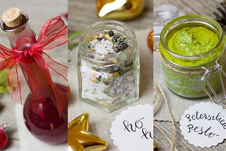 Weihnachtliche Geschenk-Ideen aus der Küche
