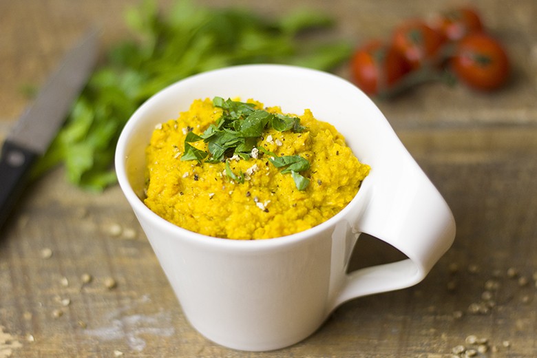 Karottenpesto mit Kurkuma