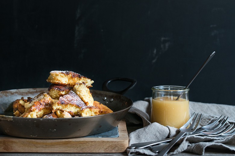 Karamellisierter Kaiserschmarren