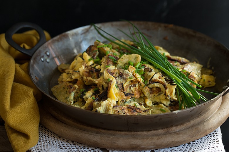 Knödel mit Ei