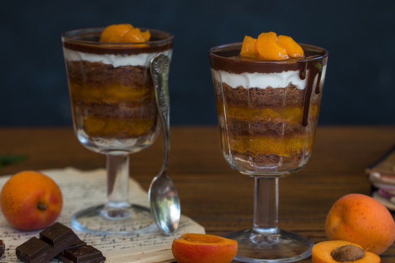 Sachertorte im Glas