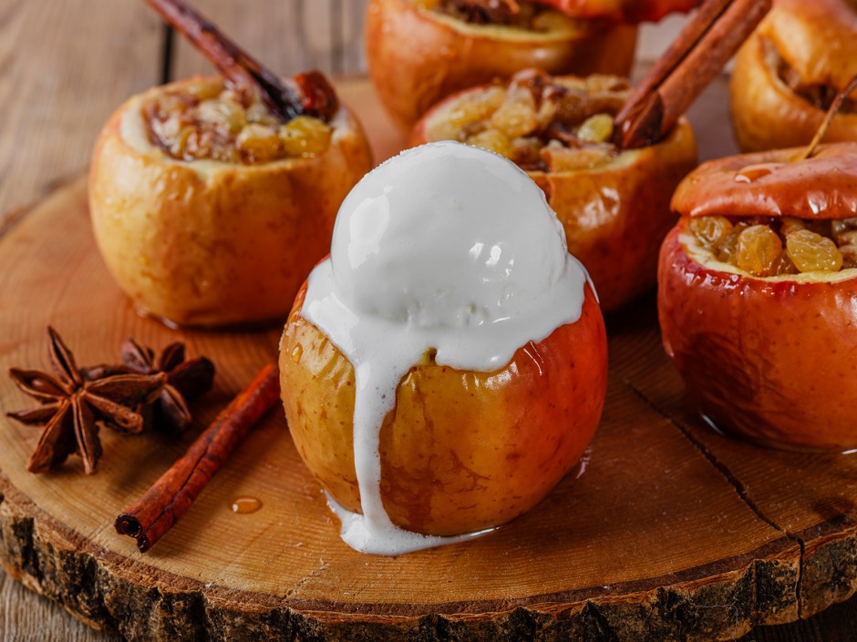 TOP 10 herzhafte Bratapfel Rezepte