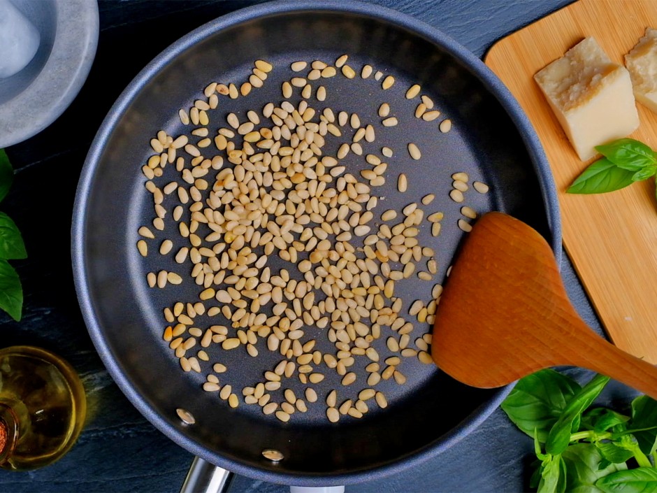 Basilikum Pesto Zutaten