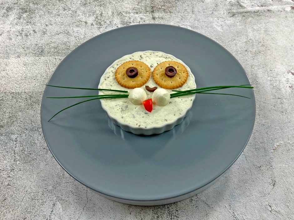 Das Gemüsegesicht des Löwen