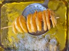 Spiralkartoffeln frittieren