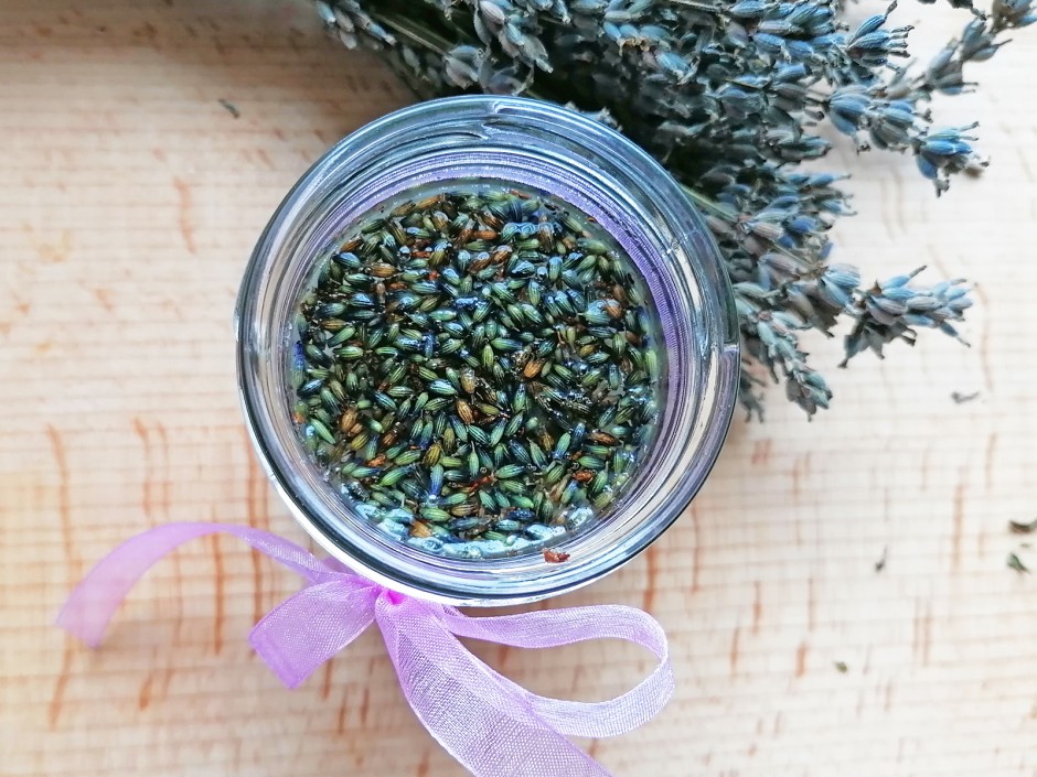 Kokos-Lavendel-Peeling Grundrezept