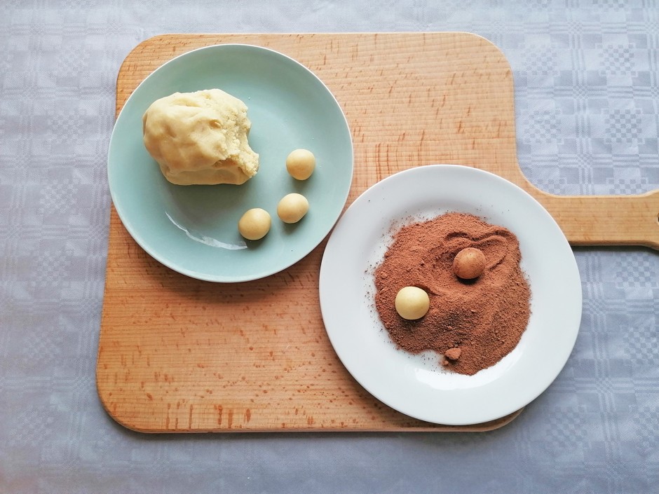 Marzipankartoffeln Zubereitung
