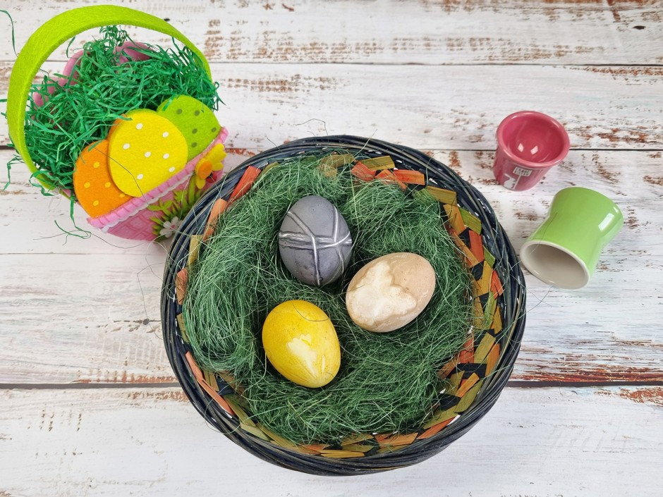 Eier Färbtechniken Grundrezept