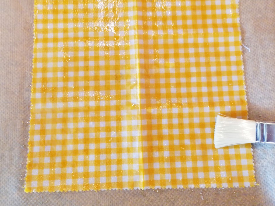 Bienenwachstuch selber herstellen Vorbereitung