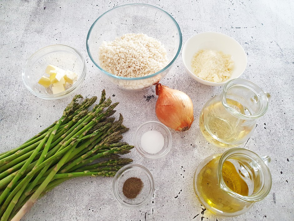 Spargelrisotto Zutaten