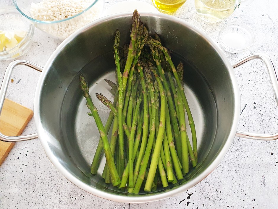Spargelrisotto