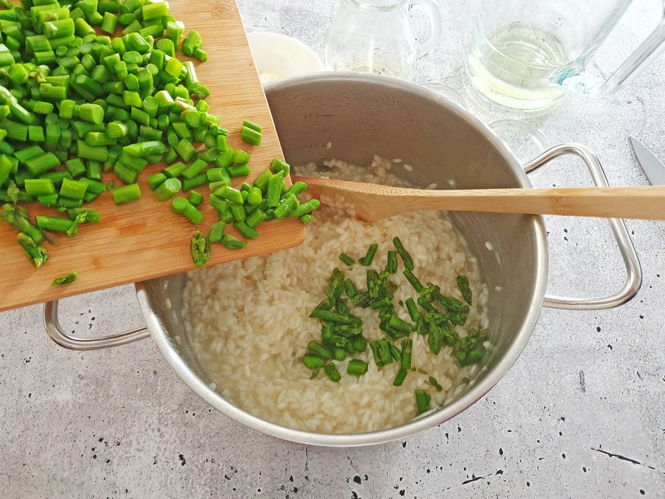 Spargelrisotto