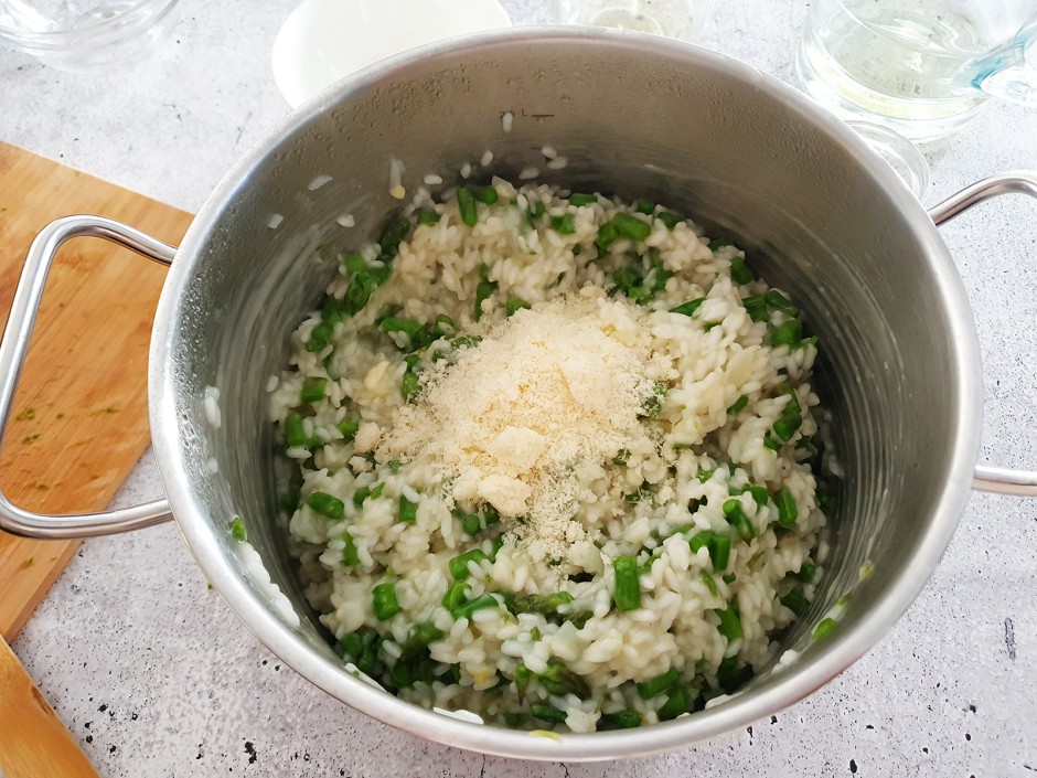Spargelrisotto