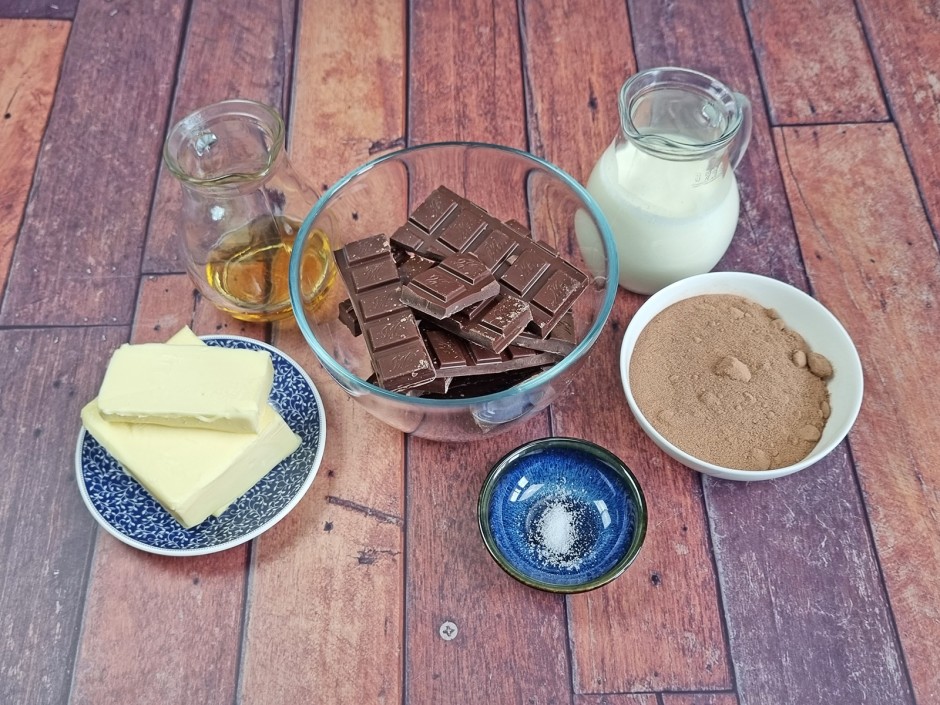Whiskey-Pralinen Zutaten 