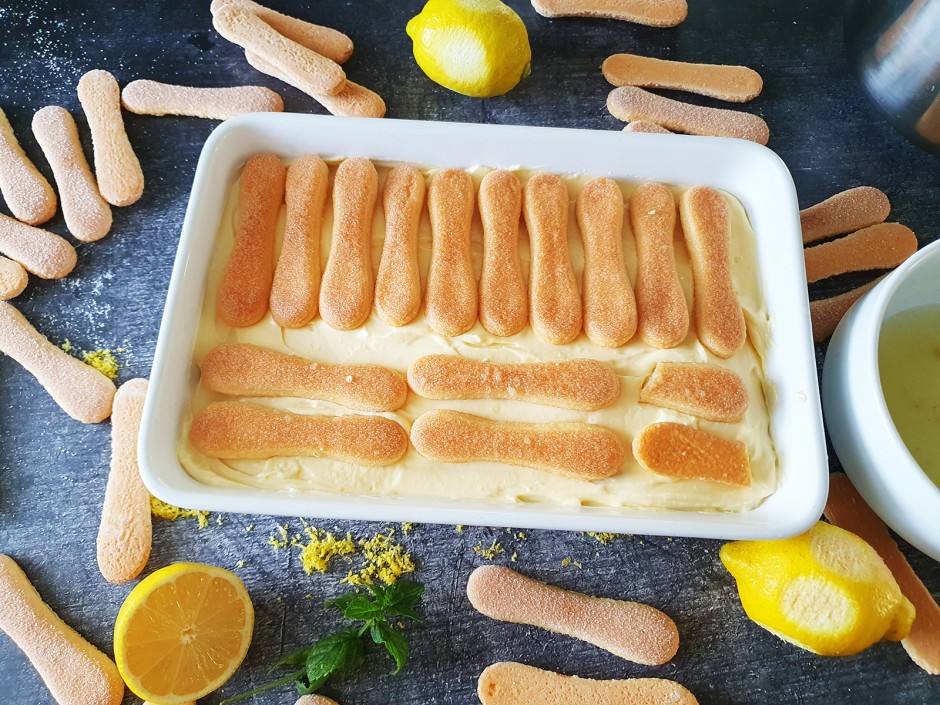 Tiramisu weiter schichten