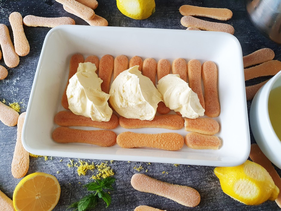 Tiramisu schichten