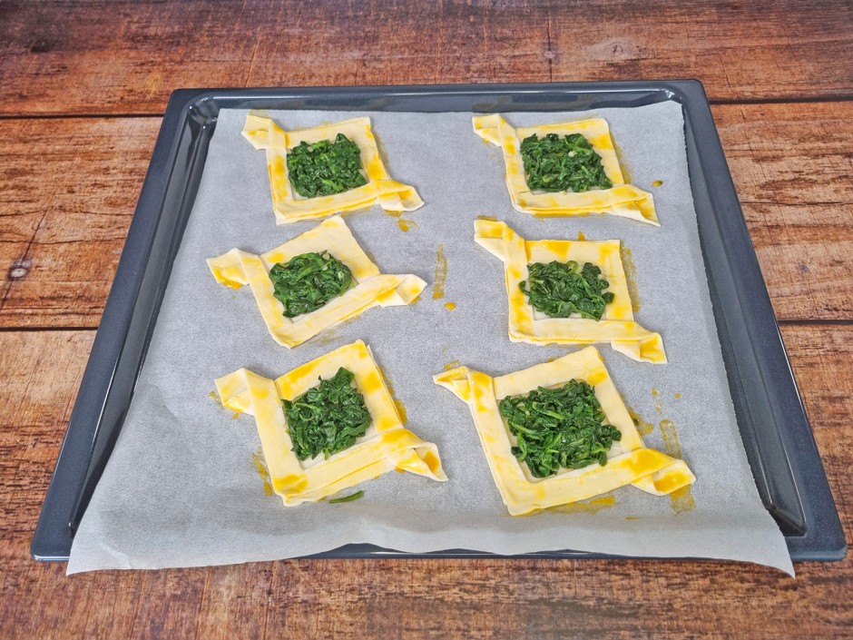 Teigtaschen befüllen 