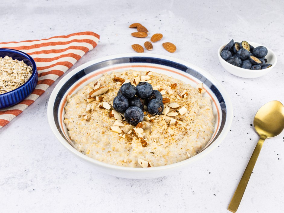 Frühstücks-Haferbrei-Porridge