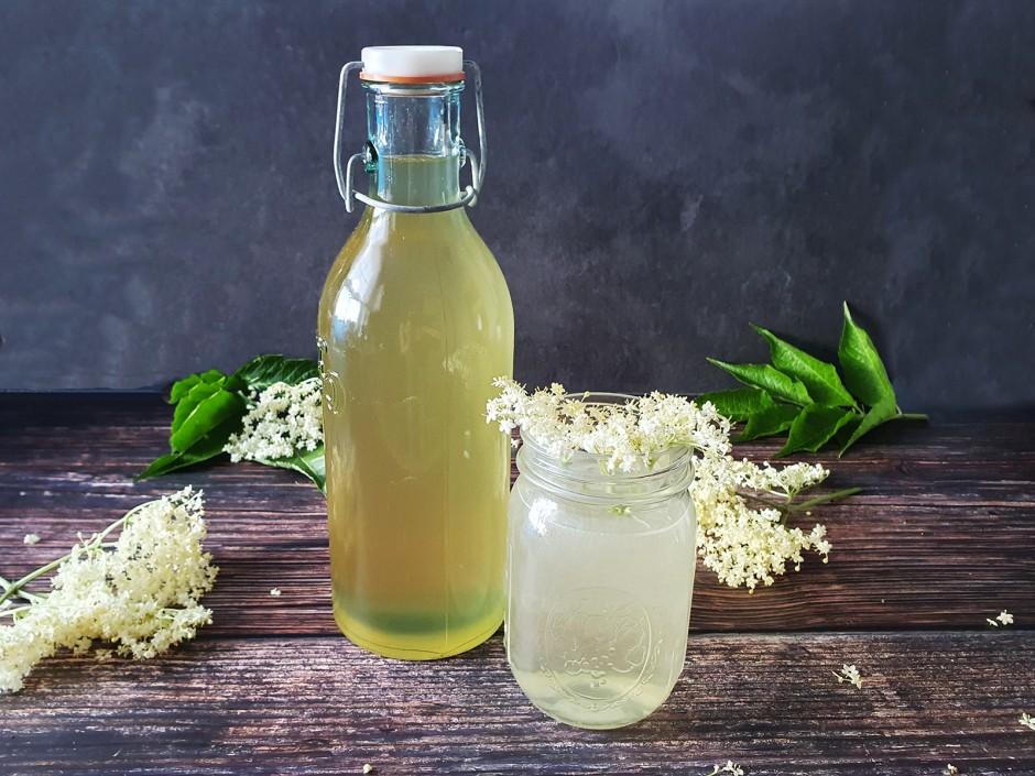 Holunderblütensirup Grundrezept