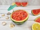 Exotisches Wassermelonensorbet