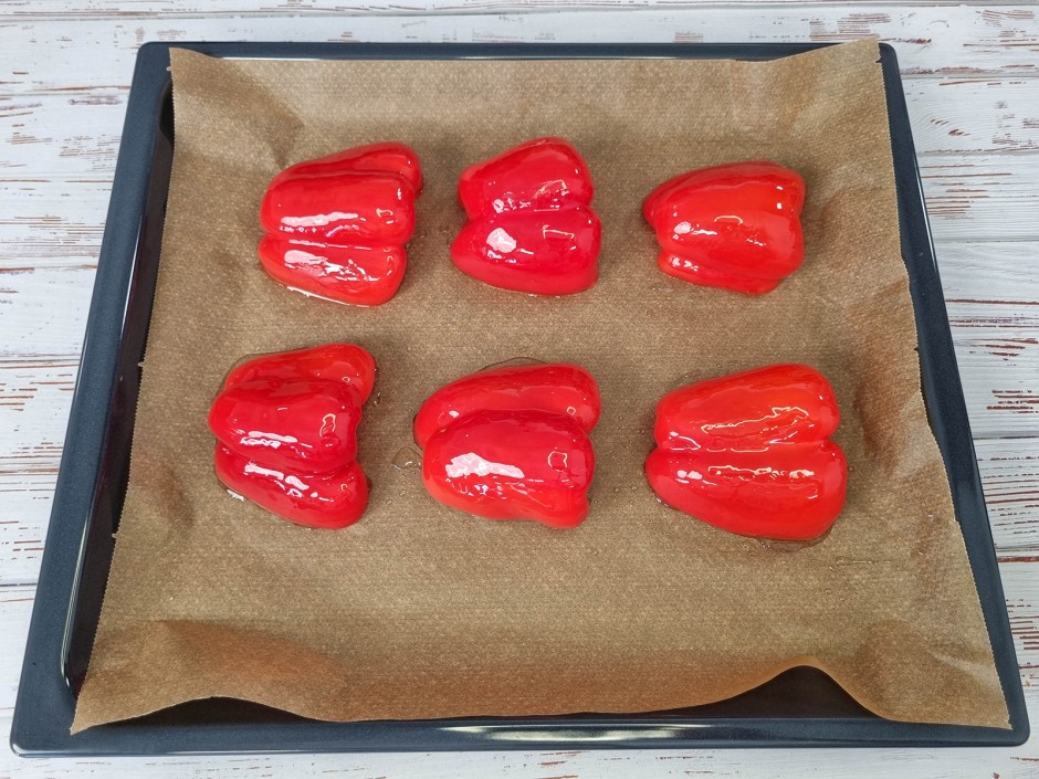 Paprika vorbereiten